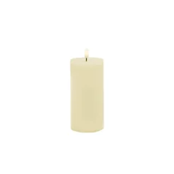 Wax LED Trueflame Event Pillar Candle Ivory (5.5x10cmH)