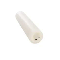 Wax LED Trueflame Flickering Pillar Candle White (5DX23cmH)