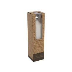 Wax LED Trueflame Flickering Pillar Candle White (5DX18cmH)