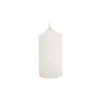 Wax LED Trueflame Flickering Pillar Candle White (7.5X15cmH)