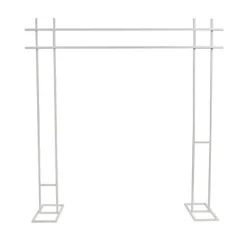 Wedding Ceremony Metal Arch Frame White (200x200cmH)