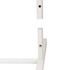 Wedding Metal Arch Backdrop Frame Set 3 White (182cmH)