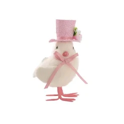 White Chicks w Hat Pack 2 Pink (25x10x20cm)