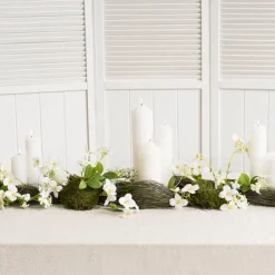 Wicker Vine Garland Green (150cmL)