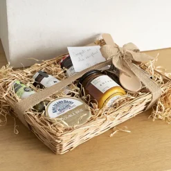 Willow Bread Basket Tray Rectangle Natural (42x29x8cmH)