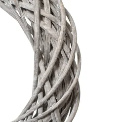 Willow Wreath White Wash (30cmD)