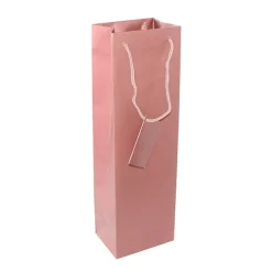 Wine Bottle Bags Single Pack 5 Rose Gold (10.5X9X35cmH)