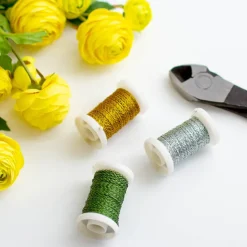 Wire Bouillon Effect 0.35mm 45m 28 gauges Gold