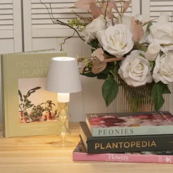 Wireless LED Bottle Lamp White (11x13.5cmH)