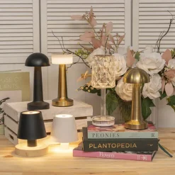 Wireless LED Bottle Lamp White (11x13.5cmH)