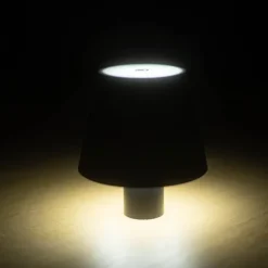 Wireless LED Bottle Lamp Black (11x13.5cmH)