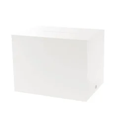 Wishing Well Acrylic Rectangle Box White (40x30x30cmH)
