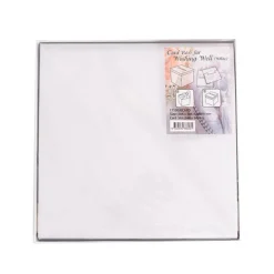 Wishing Well Card Box Flat Pack White (305x305x300mmH)