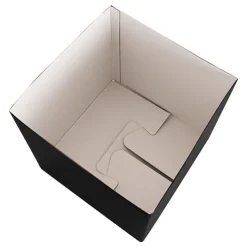 Wishing Well Card Box Flat Pack Black (305x305x300mmH)