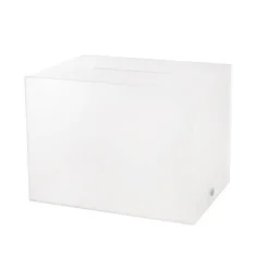 Wishing Well Rectangle Box Frosted Clear (40x30x30cmH)