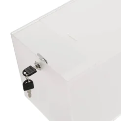 Wishing Well Rectangle Box Frosted Clear (30x20x20cmH)