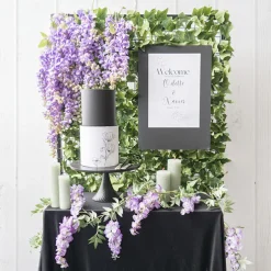 Wisteria Spray x 6 Sprays Purple (100cmH)