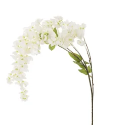 Wisteria Spray x 6 Sprays White (100cmH)