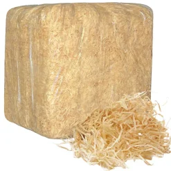 Wood Wool 72L Bail Shred Filler Natural (3mm Thick) Approx.