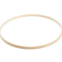 Wooden Bamboo Ring Natural (36cmD)