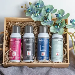 Wooden Crate Tray Rope Handle Set 2 Natural (43x34x10cmH)