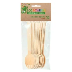 Wooden Spork (15.5cm) Pack 10