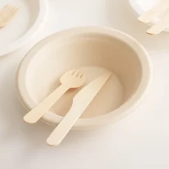 Wooden Spork (15.5cm) Pack 10