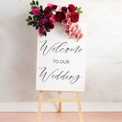 Wooden Tripod Easel Natural Beige (145cmH)