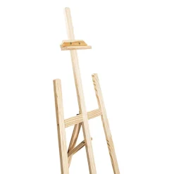 Wooden Tripod Easel Natural Beige (145cmH)