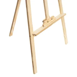 Wooden Tripod Easel Natural Beige (145cmH)