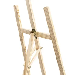 Wooden Tripod Easel Natural Beige (145cmH)