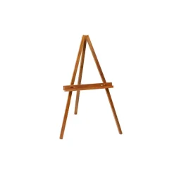 Wooden Tripod Easel Natural Brown (60cmH)