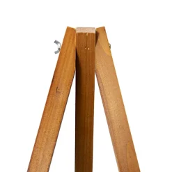 Wooden Tripod Easel Natural Brown (60cmH)