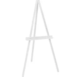 Wooden Tripod Easel White (170cmH)