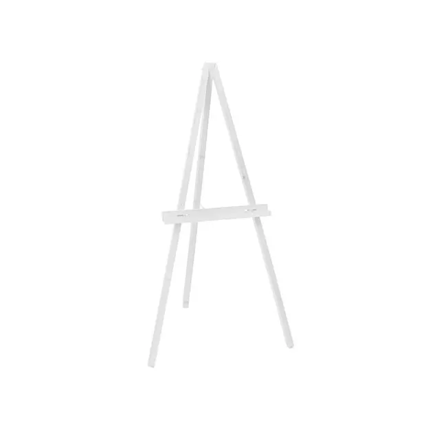 Wooden Tripod Easel White (130cmH)