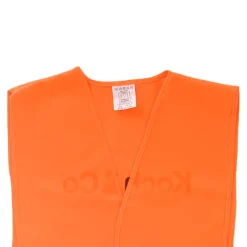 Workwear Fluorescent Safety Vest Orange (64x68cmH) Large