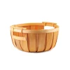 Woven Barrel Hamper Bowl Natural (D34.5x16cmH)