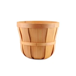 Woven Barrel Planter Natural (30x25cmH)