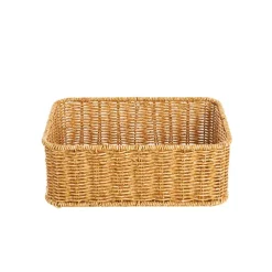 Woven Tray Rectangle Natural (29x20.5x10cmH)