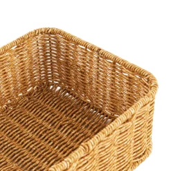 Woven Tray Rectangle Natural (29x20.5x10cmH)