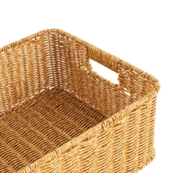 Woven Tray Rectangle Natural (38x29x14cmH)