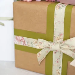 Wrapping Narrow Roll Solid Kraft Moss (10cmx25m)