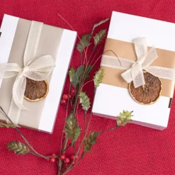 Wrapping Narrow Roll Solid Gloss Champagne (10cmx25m)