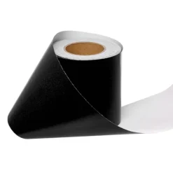 Wrapping Narrow Roll Solid Gloss Black (10cmx25m)
