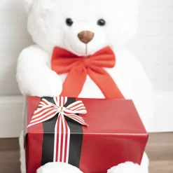 Wrapping Narrow Roll Solid Gloss Black (10cmx25m)