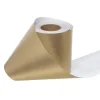 Wrapping Narrow Roll Solid Gloss Gold (10cmx25m)