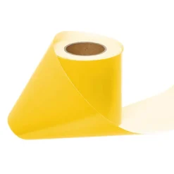 Wrapping Narrow Roll Solid Gloss Yellow (10cmx25m)