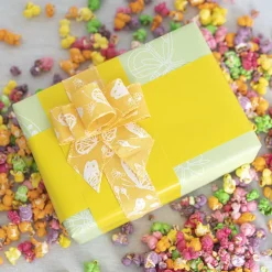 Wrapping Narrow Roll Solid Gloss Yellow (10cmx25m)