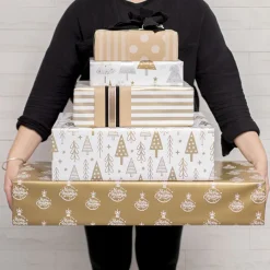 Wrapping Narrow Roll Solid Kraft Brown (10cmx25m)