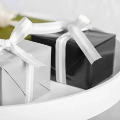 Wrapping Paper Counter Roll Solid Gloss Black (50cmx50m)